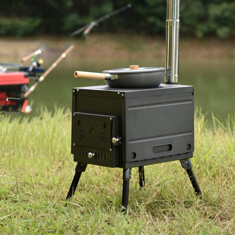 Topteng Single Burner Wood Outdoor Stove | Wayfair